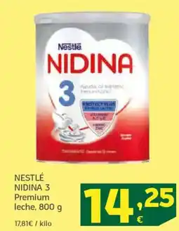 HiperDino NESTLÉ NIDINA 3 Premium leche oferta
