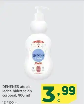 HiperDino DENENES atopic leche hidratación corporal oferta
