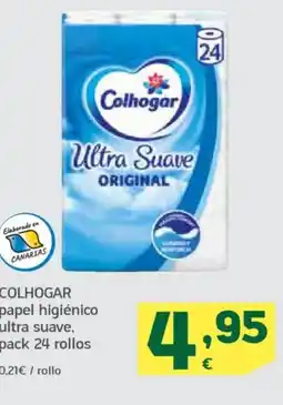 HiperDino COLHOGAR papel higiénico ultra suave oferta