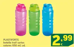 HiperDino Plastiforte botella trail varios colores oferta