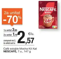 BonpreuEsclat NESCAFÉ Cafè soluble Mocha Kit Kat oferta