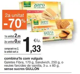 BonpreuEsclat GULLÓN Galetes Fibra oferta