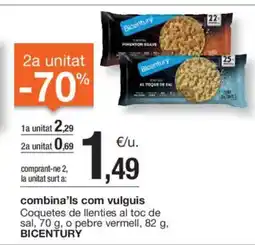 BonpreuEsclat OREO Coquetes de llenties al toc de sal o pebre vermell oferta