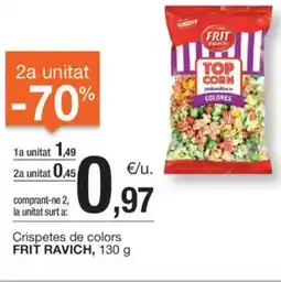 BonpreuEsclat FRIT RAVICH Crispetes de colors oferta