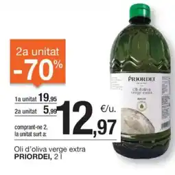 BonpreuEsclat PRIORDEI Oli d'oliva verge extra oferta