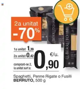 BonpreuEsclat BERRUTO Spaghetti, Penne Rigate o Fusilli oferta