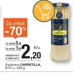 BonpreuEsclat CARRETILLA Espàrrecs oferta