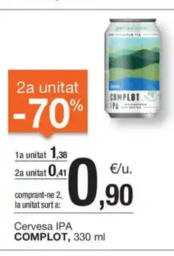 BonpreuEsclat COMPLOT Cervesa oferta