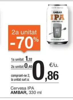 BonpreuEsclat AMBAR Cervesa oferta