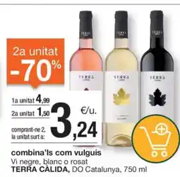 BonpreuEsclat TERRA CÀLIDA Vi negre, blanc o rosat oferta