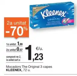 BonpreuEsclat KLEENEX Mocadors The Original 3 capes oferta