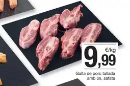 BonpreuEsclat Galta de porc tallada amb os, safata oferta