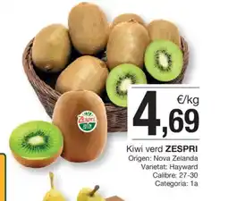 BonpreuEsclat ZESPRI Kiwi verd oferta