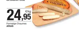 BonpreuEsclat ARIAS Formatge Chaumes oferta