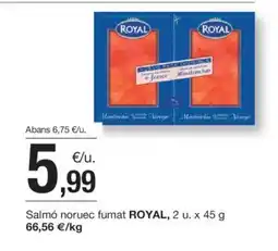 BonpreuEsclat ROYAL Salmó noruec fumat oferta