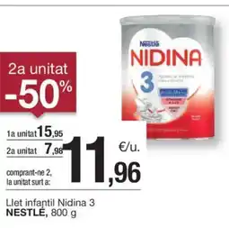 BonpreuEsclat NESTLÉ Llet infantil Nidina 3 oferta