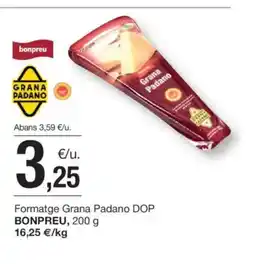 BonpreuEsclat DOP BONPREU Formatge Grana Padano oferta