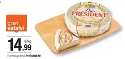 BonpreuEsclat PRÉSIDENT Formatge brie oferta