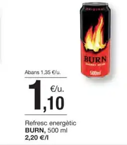 BonpreuEsclat BURN Refresc energètic oferta