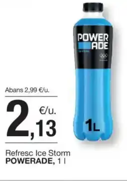 BonpreuEsclat POWERADE Refresc Ice Storm oferta