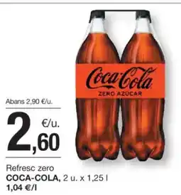 BonpreuEsclat COCA-COLA Refresc zero oferta