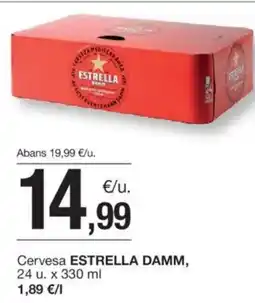 BonpreuEsclat ESTRELLA DAMM Cervesa oferta