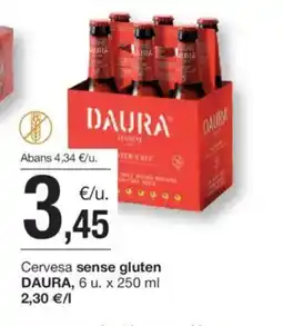 BonpreuEsclat DAURA Cervesa sense gluten oferta