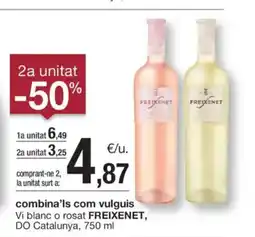 BonpreuEsclat FREIXENET Vi blanc o rosat, DO Catalunya oferta