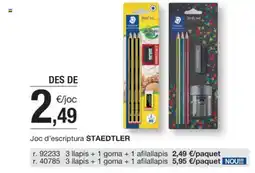 BonpreuEsclat STAEDTLER Joc d'escriptura oferta