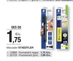 BonpreuEsclat STAEDTLER Marcador oferta