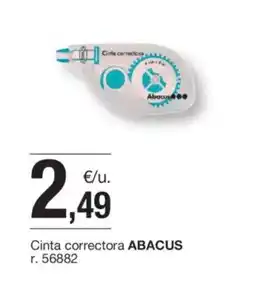 BonpreuEsclat ABACUS Cinta correctora oferta