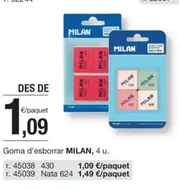 BonpreuEsclat MILAN Goma d'esborrar oferta