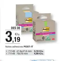 BonpreuEsclat POST-IT Notes adhesives oferta