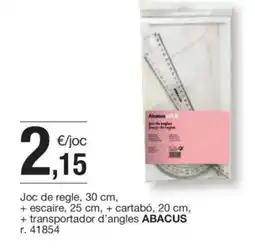 BonpreuEsclat ABACUS Joc de regle oferta