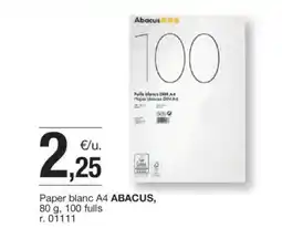 BonpreuEsclat ABACUS Paper blanc A4 oferta