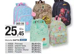 BonpreuEsclat SAFTA Motxilla oferta