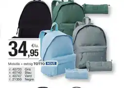 BonpreuEsclat TOTTO Motxilla + estoig oferta