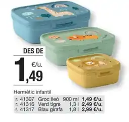 BonpreuEsclat Hermètic infantil oferta