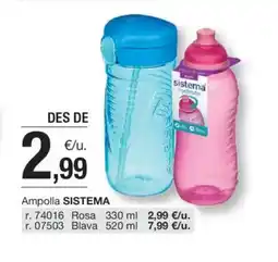 BonpreuEsclat SISTEMA Ampolla oferta