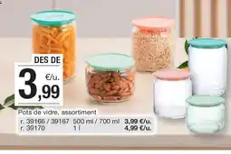 BonpreuEsclat Pots de vidre, assortiment oferta