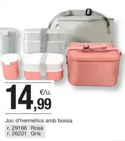 BonpreuEsclat Joc d'hermètics amb bossa oferta