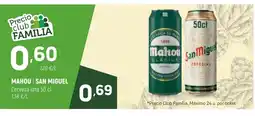 Coviran MAHOU SAN MIGUEL Cerveza lata oferta
