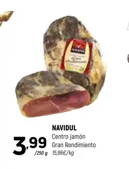Coviran NAVIDUL Centro jamón Gran Rendimiento oferta