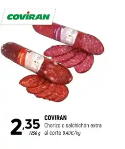 Coviran COVIRAN Chorizo o salchichón extra oferta