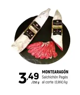 Coviran MONTEARAGÓN Salchichón Pagés oferta