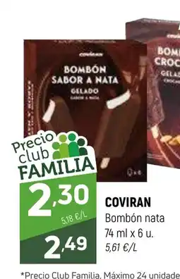 Coviran COVIRAN Bombón nata oferta