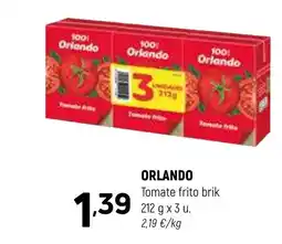 Coviran ORLANDO Tomate frito oferta