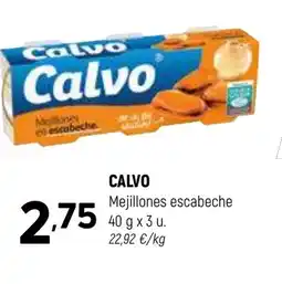 Coviran CALVO Mejillones escabeche oferta