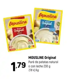 Coviran MOUSLINE Original Puré de patatas natural o con leche oferta
