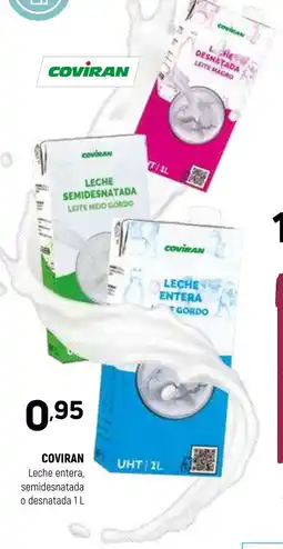 Coviran COVIRAN Leche entera, semidesnatada oferta